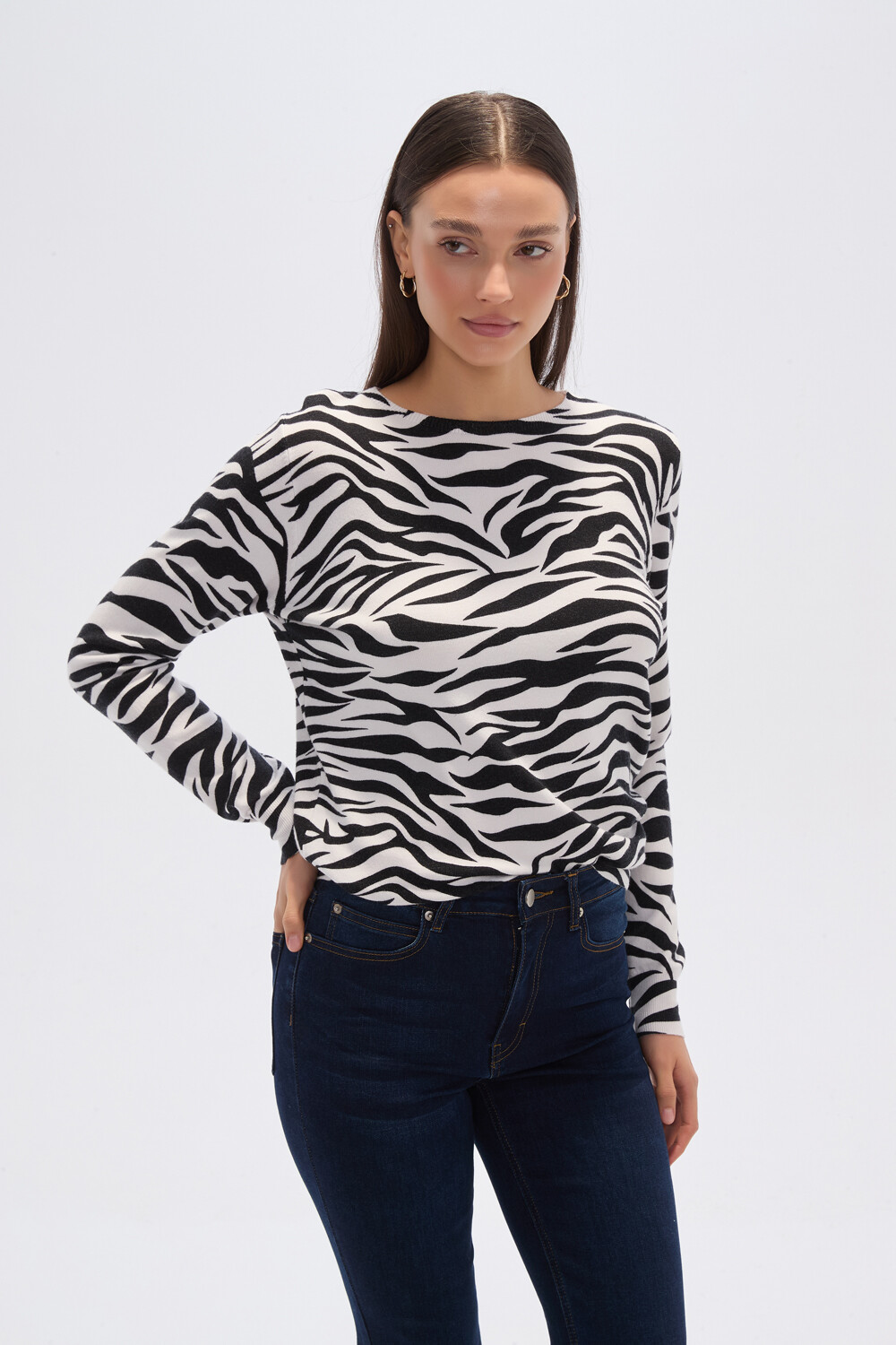 Sweater Zepra Estampado 4