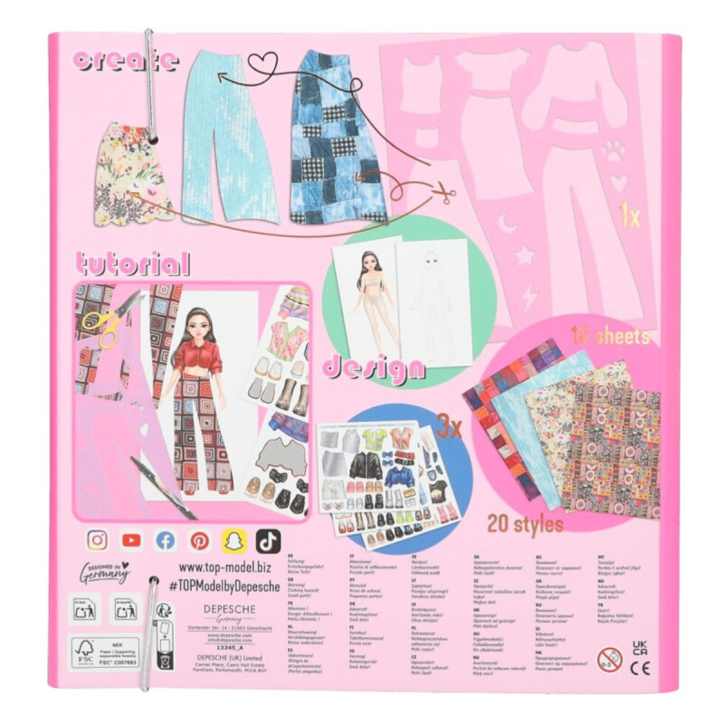 Libro de Diseño de Moda Top Model Libro de Diseño de Moda Top Model