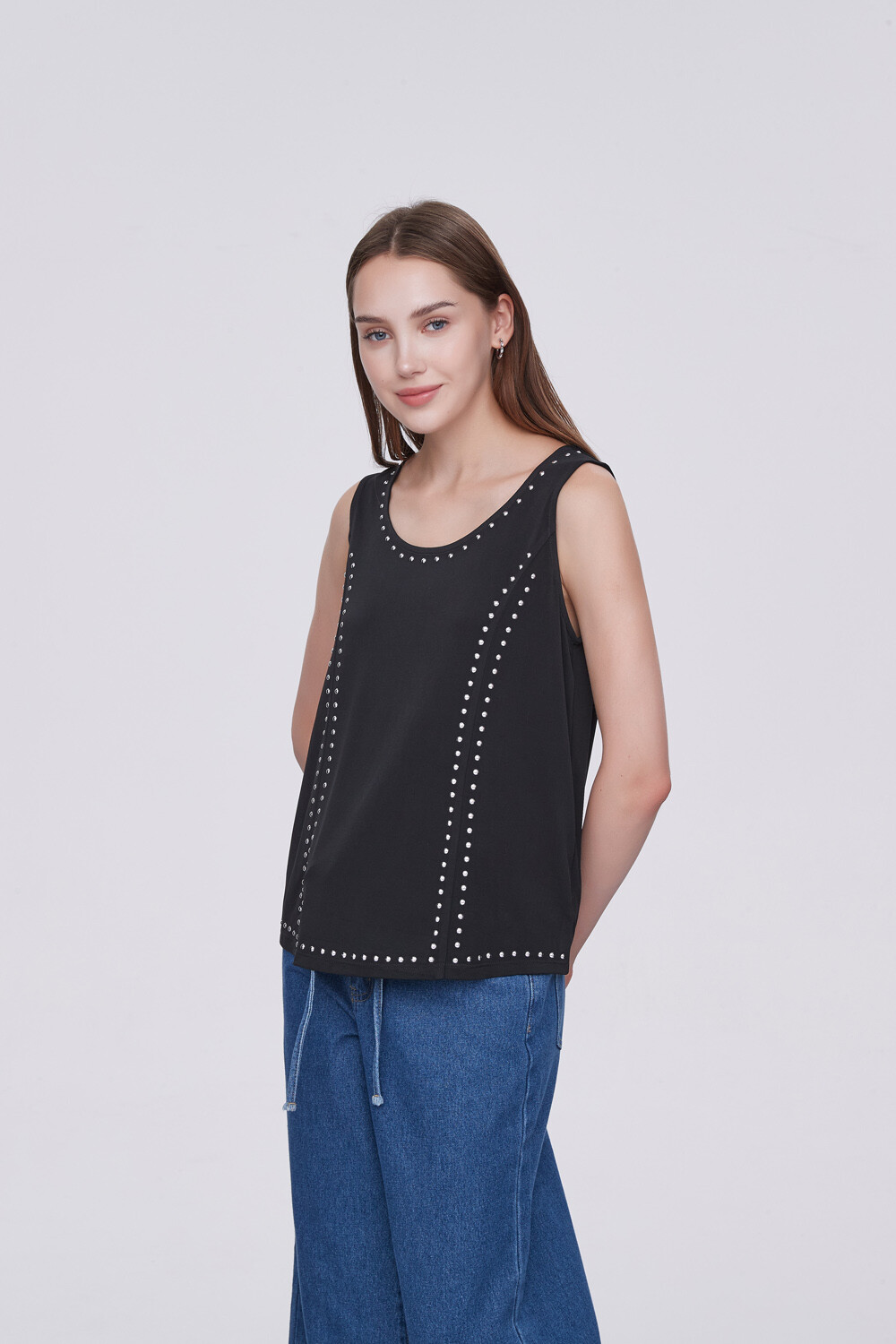 Musculosa Pelka Negro