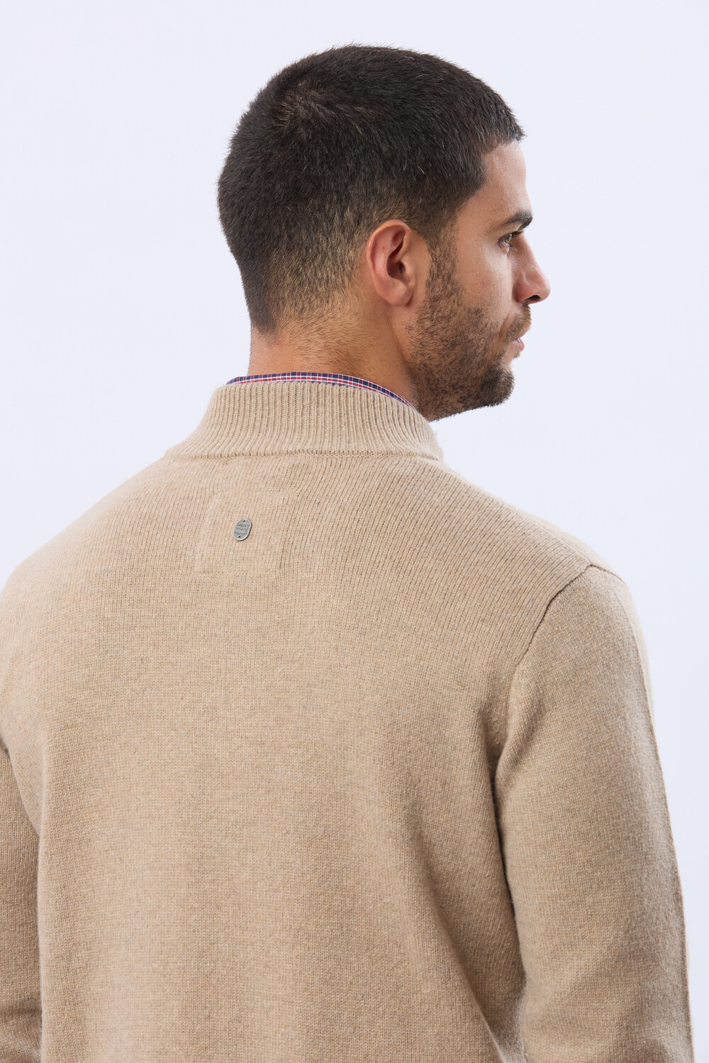 BUZO DE LANA DE ABRIGO Beige