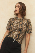 REMERA TABEA Marrón Corteza