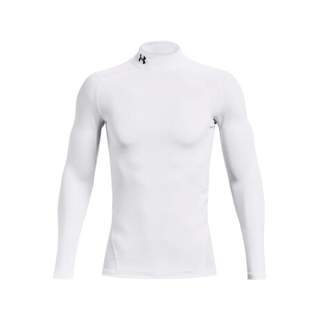 REMERA UNDER ARMOUR COLD GEAR COMPRESSION MOCK White
