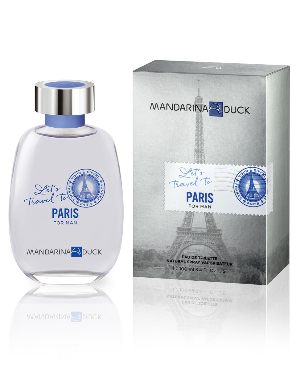 Perfume Mandarina Duck Let's Travel To Paris for Man 100ml 