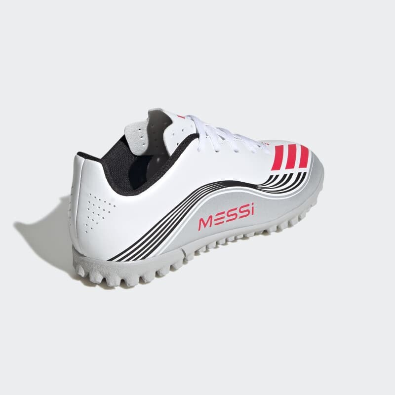 Championes Adidas F50 Messi Club Césped Artificial Blanco