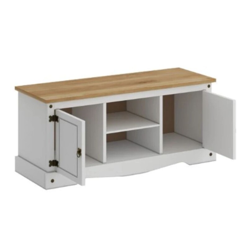 Rack 2 Puertas Línea Mexicana Blanco Rack 2 Puertas Línea Mexicana Blanco