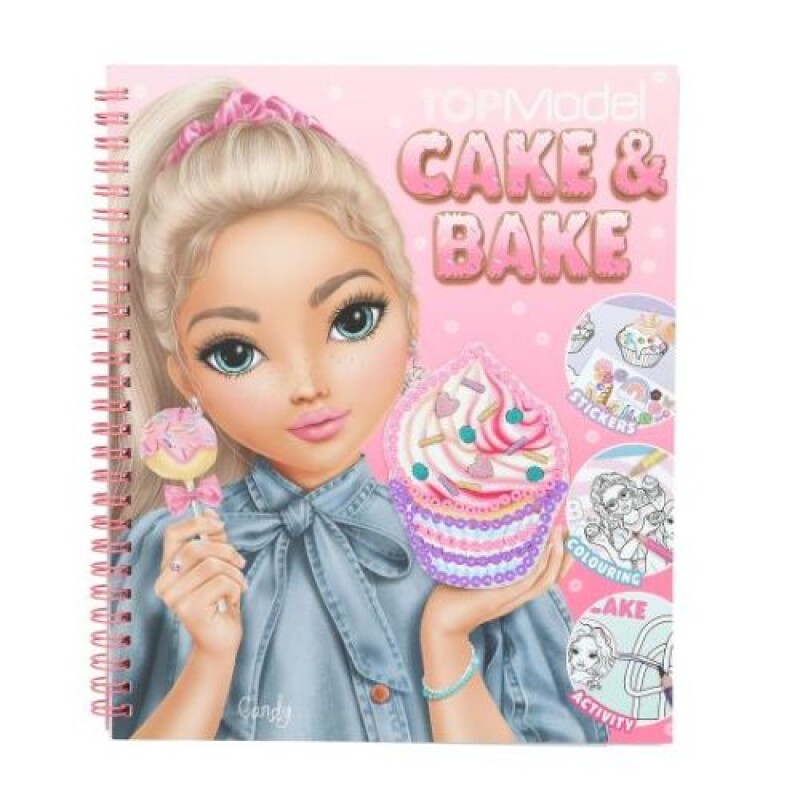 Libro colorear con lentejuegas Cake and Bake Libro Colorear Con Lentejuegas Cake And Bake