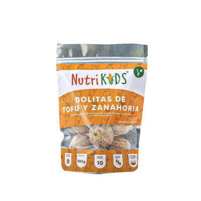 Bolitas de tofu y zanahoria Nutrikids Bolitas Tofu/zanahoria Nutriki