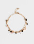 Pulseras Flexibles De metal Sets De Pulseras Beach - Dorado