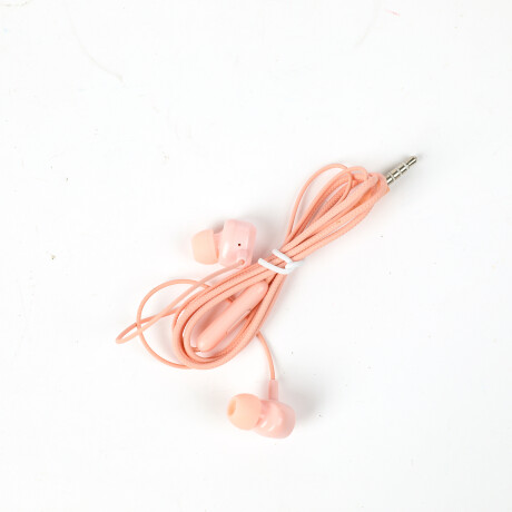 AURICULARES CON CABLE IN EAR L-204 EXTRA BASS ROSADOS AURICULARES CON CABLE IN EAR L-204 EXTRA BASS ROSADOS