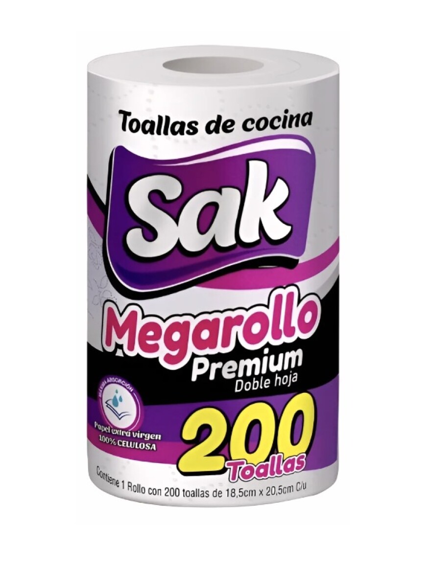 TOALLA COCINA 200 PAÑOS 