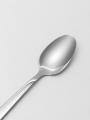 Cuchara Asher Para Café Set 4 Un. Plateado Brillante Color Unico