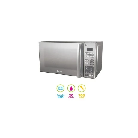 MICROONDAS CONSUL 20 LTS. INOX MICROONDAS CONSUL 20 LTS. INOX