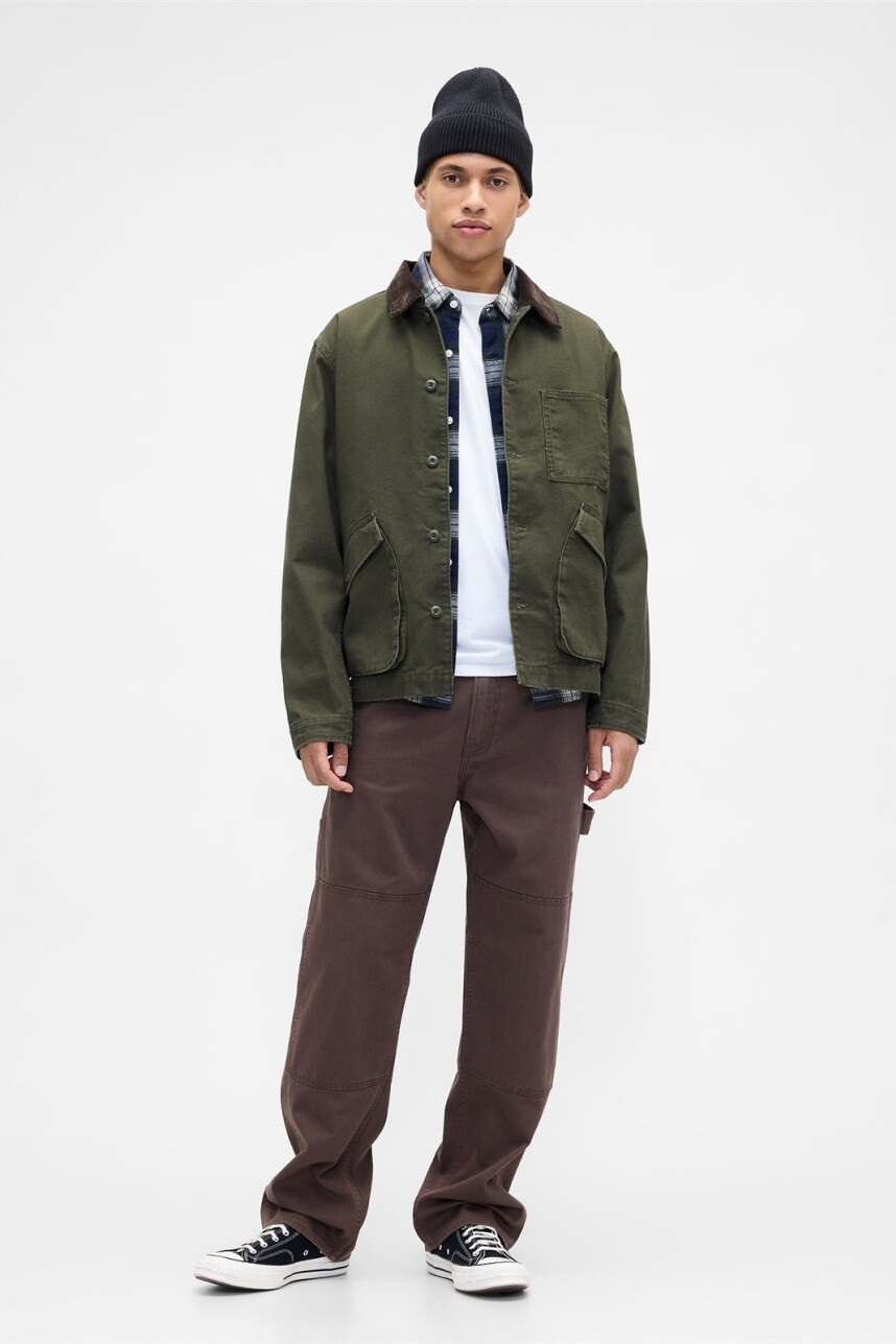 Campera Barn Hombre Ripe Olive