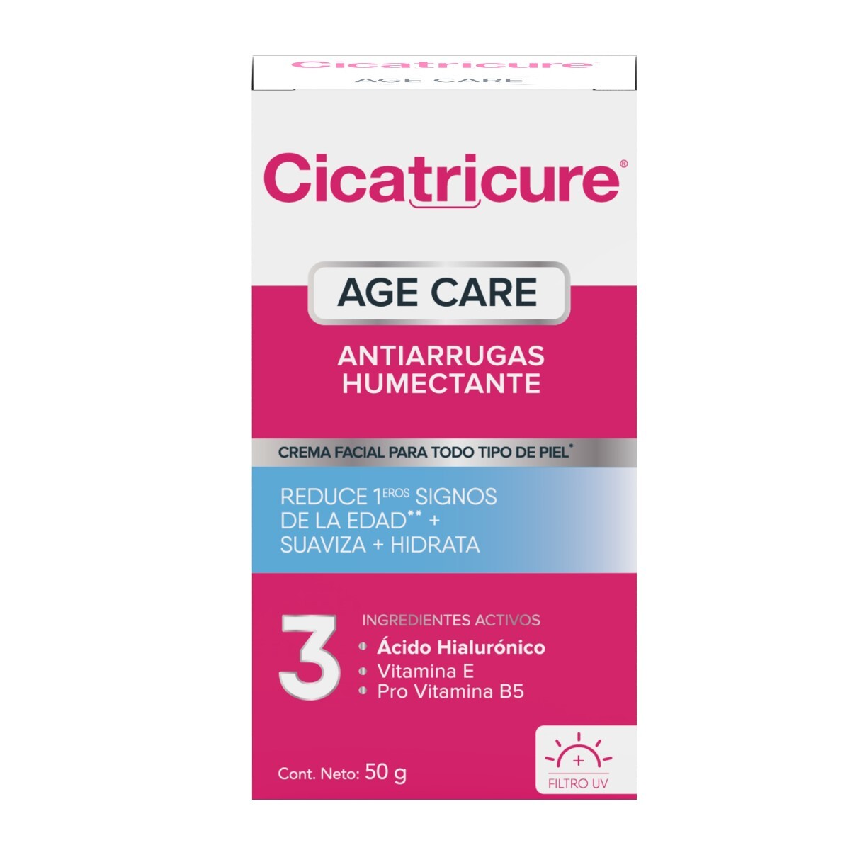 Cicatricure Crema Age Care Humectante X 50 Ml 