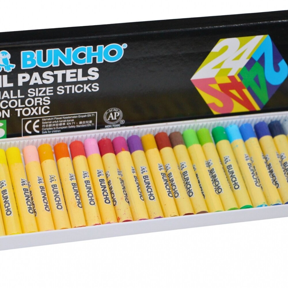 OLEO PASTEL BUNCHO DE 24 COLORES OLEO PASTEL BUNCHO DE 24 COLORES