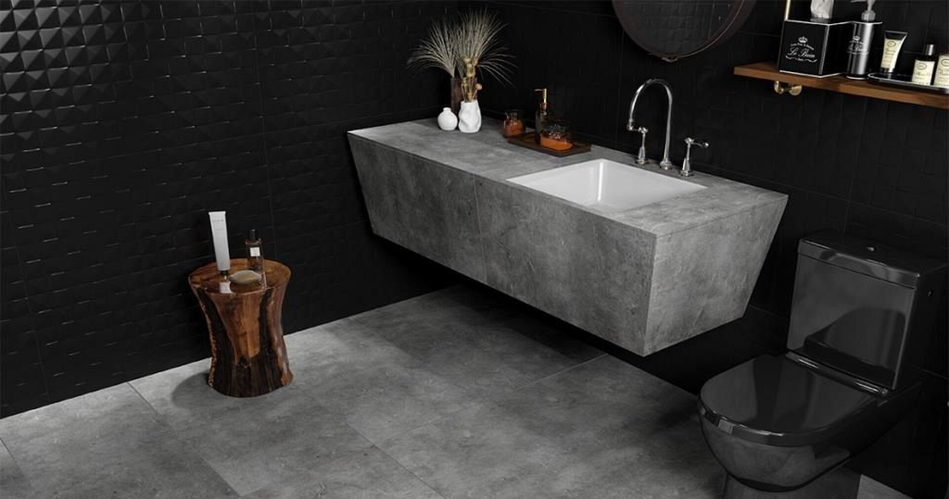 Porcelanato Sampa floor Gray - 1.48m2 