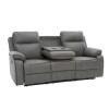Reclinable Apollo 3 Cuerpos Gris Reclinable Apollo 3 Cuerpos Gris