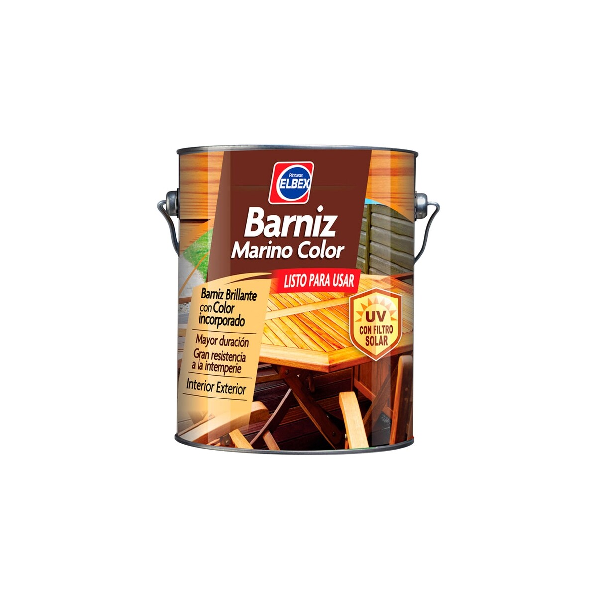 Barniz marino sintético - 3.60 lt BRILLANTE - Elbex 