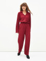 PANTALON ISOL BORDEAUX