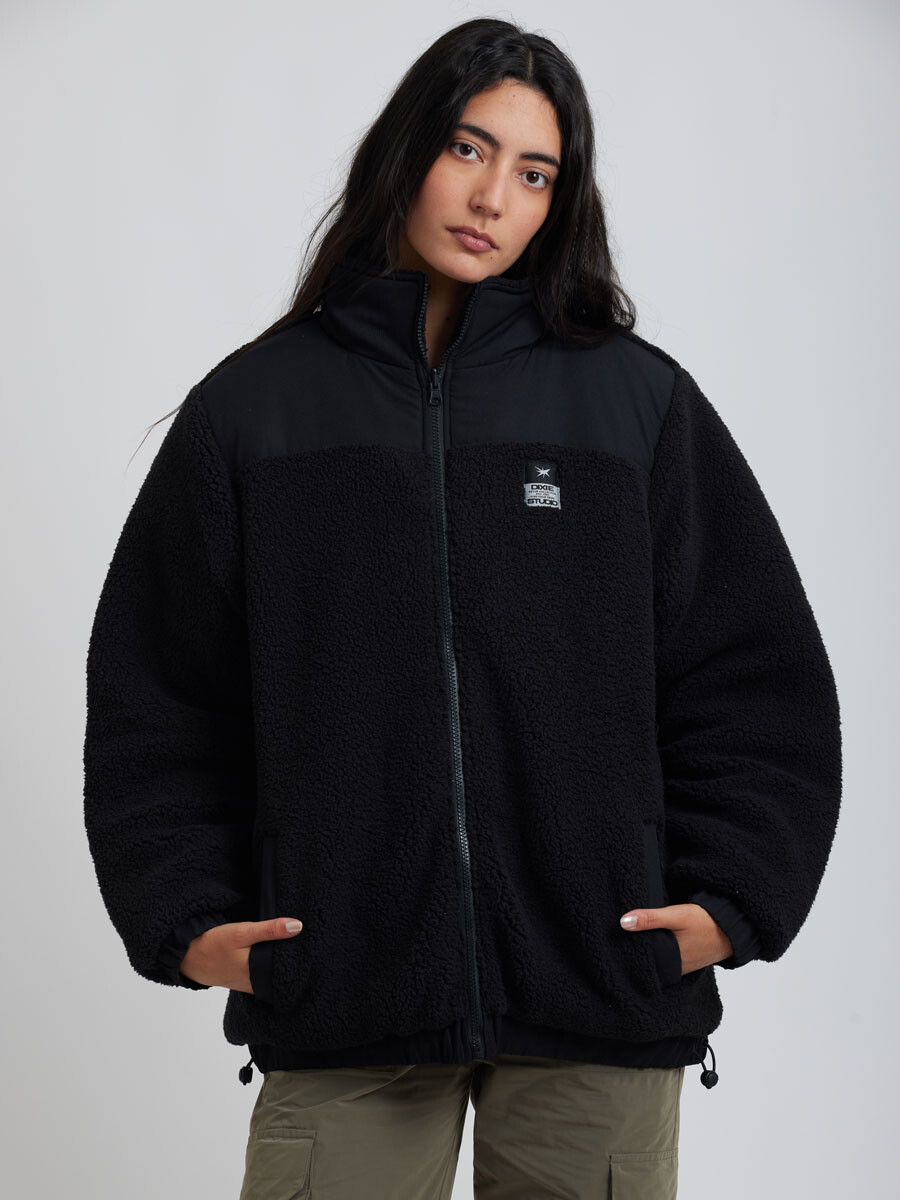 CAMPERA NEREIA DIXIE - Negro 