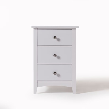 Mesa de luz 3 cajones Madera maciza / mdf Mesa de luz 3 cajones Madera maciza / mdf