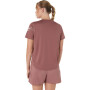 Polo Running Asics Icon SS Top Mujer Rubble Red