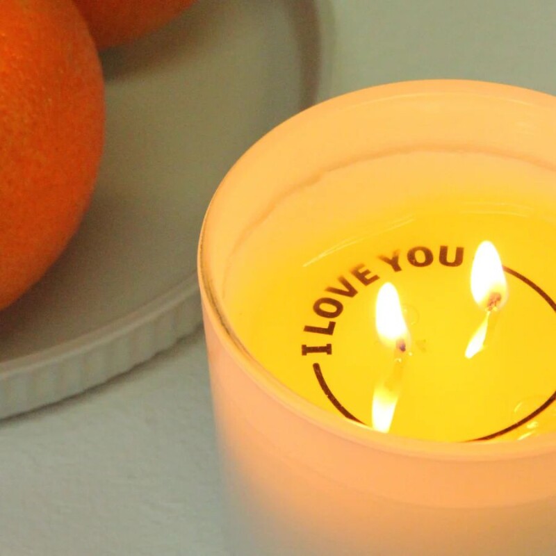 Vela Aromatica 250g Mensaje Oculto Orange & Grapefruit