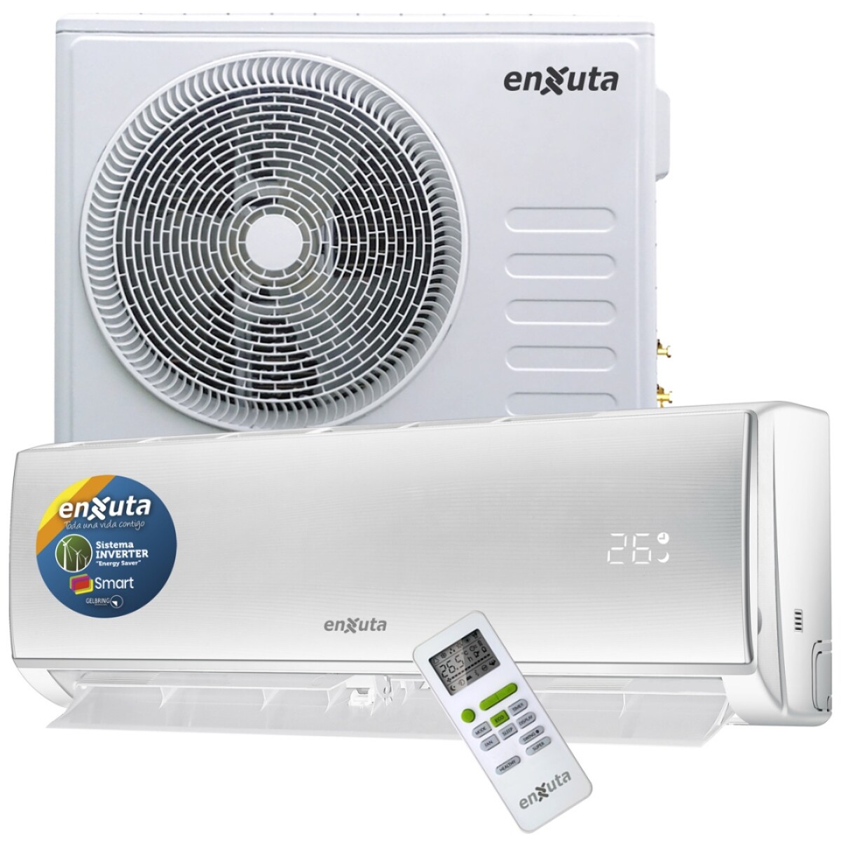 Aire Acondicionado Inverter Enxuta 18000 Btu - AIRE A. ENXUTA SMART 18000BTU INVERTER** 