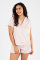 Pijama happy ruffle Rosado