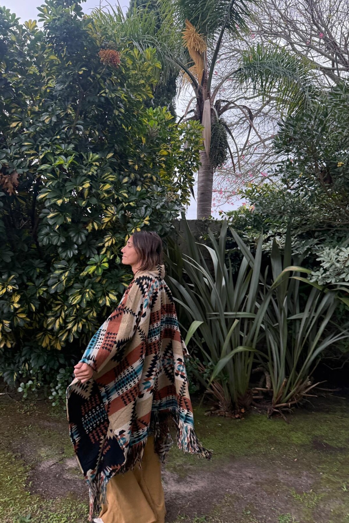 Poncho Sensation Beige