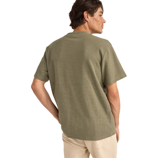 Remera Rhythm Contrast Vintage Terry - Verde Remera Rhythm Contrast Vintage Terry - Verde