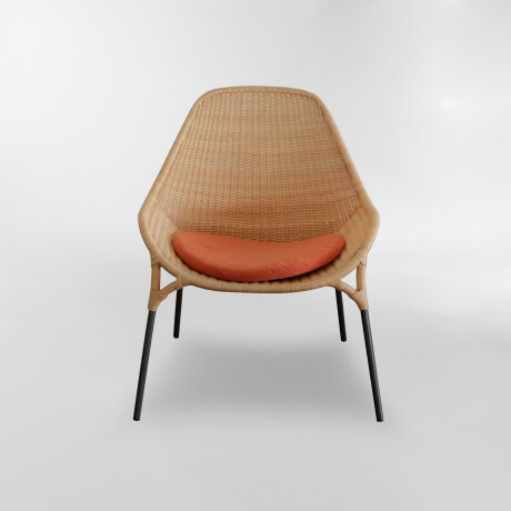 Sillón ROOSA Naranja - 1 CUERPO