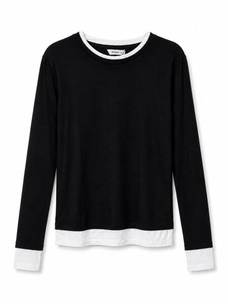 REMERA VEO NEGRO