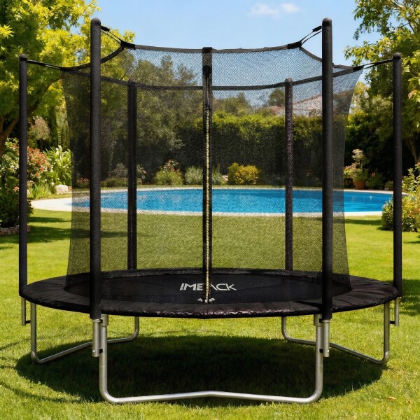 Cama Elastica 1.83 M Trampolin Saltarin Niños Adultos Grande Con Red Proteccion Imback Color Negro Cama Elastica 1.83 M Trampolin Saltarin Niños Adultos Grande Con Red Proteccion Imback Color Negro