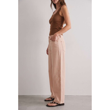 Jean Barrel Baggy Rosa