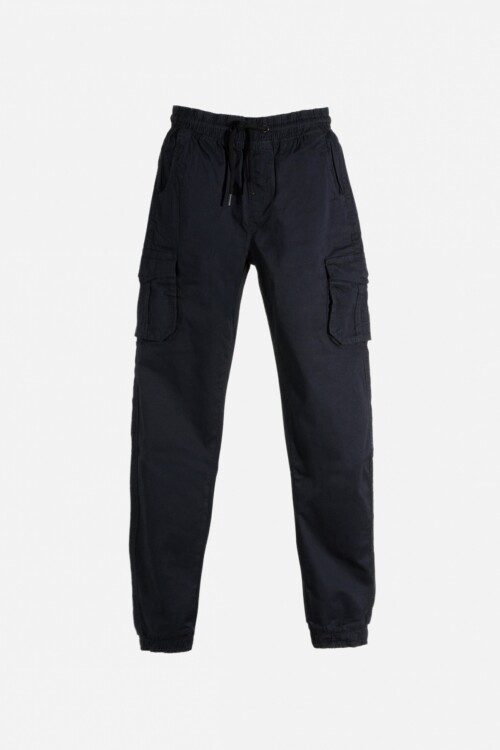 Pantalón jogger cargo - Hombre AZUL MARINO