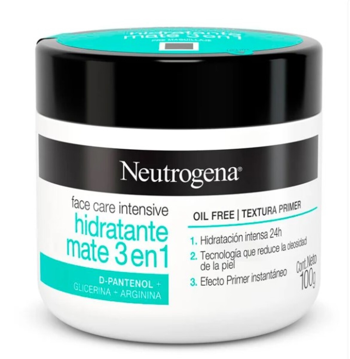 Neutrogena Hidratante mate 3 en 1 100g 