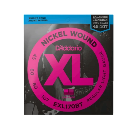 Encordado Bajo Daddario Exl170bt Balance 045 Encordado Bajo Daddario Exl170bt Balance 045