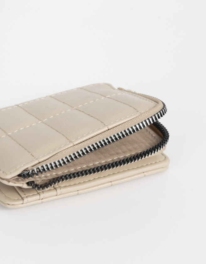 Billetera Billetera Puffy Beige - Marron Beige