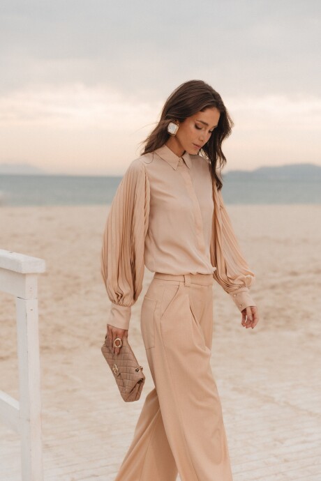 Camisa Holly Beige