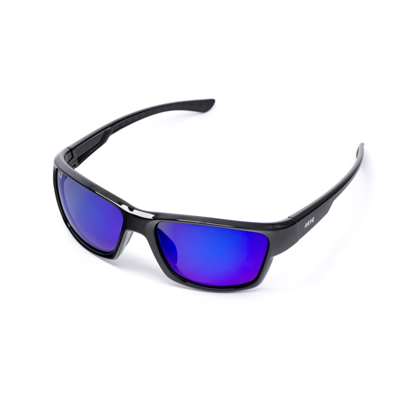 Lentes De Sol Arye Polarizados Con Armazón Brillante Para Protección Visual UV Azul