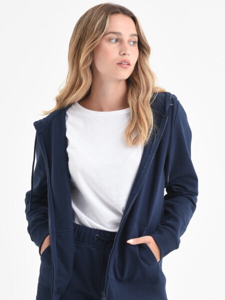 Campera deportiva Azul Marino