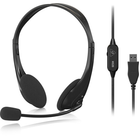 AURICULARES BEHRINGER HS20 CON MICROFONO NEGRO AURICULARES BEHRINGER HS20 CON MICROFONO NEGRO