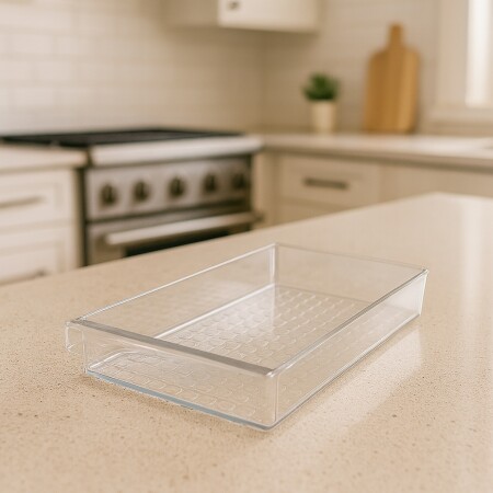 ORGANIZADOR RECTANGULAR ACRILICO 32X21X5,3CM ORGANIZADOR RECTANGULAR ACRILICO 32X21X5,3CM