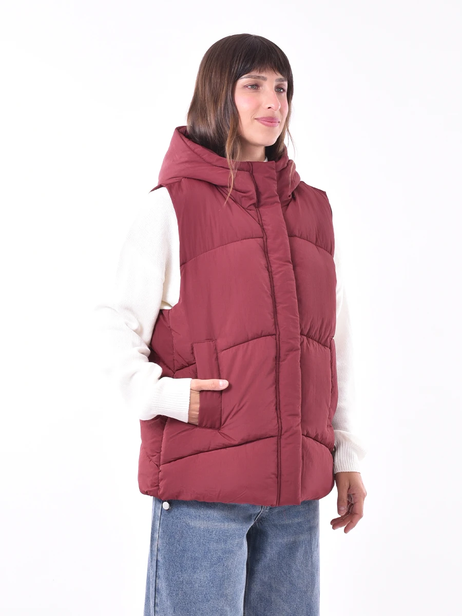 CHALECO MAT - BORDEAUX 