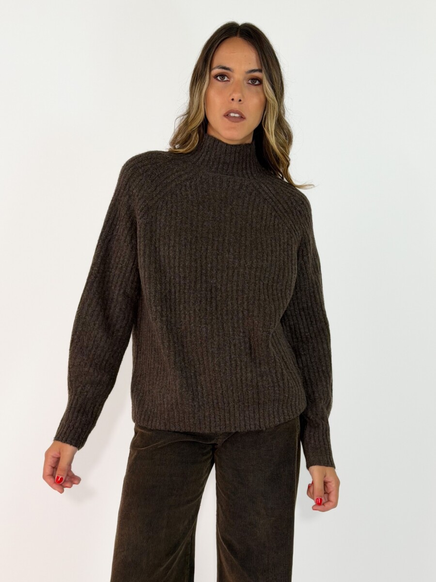 SWEATER ORDOS - CHOCOLATE 