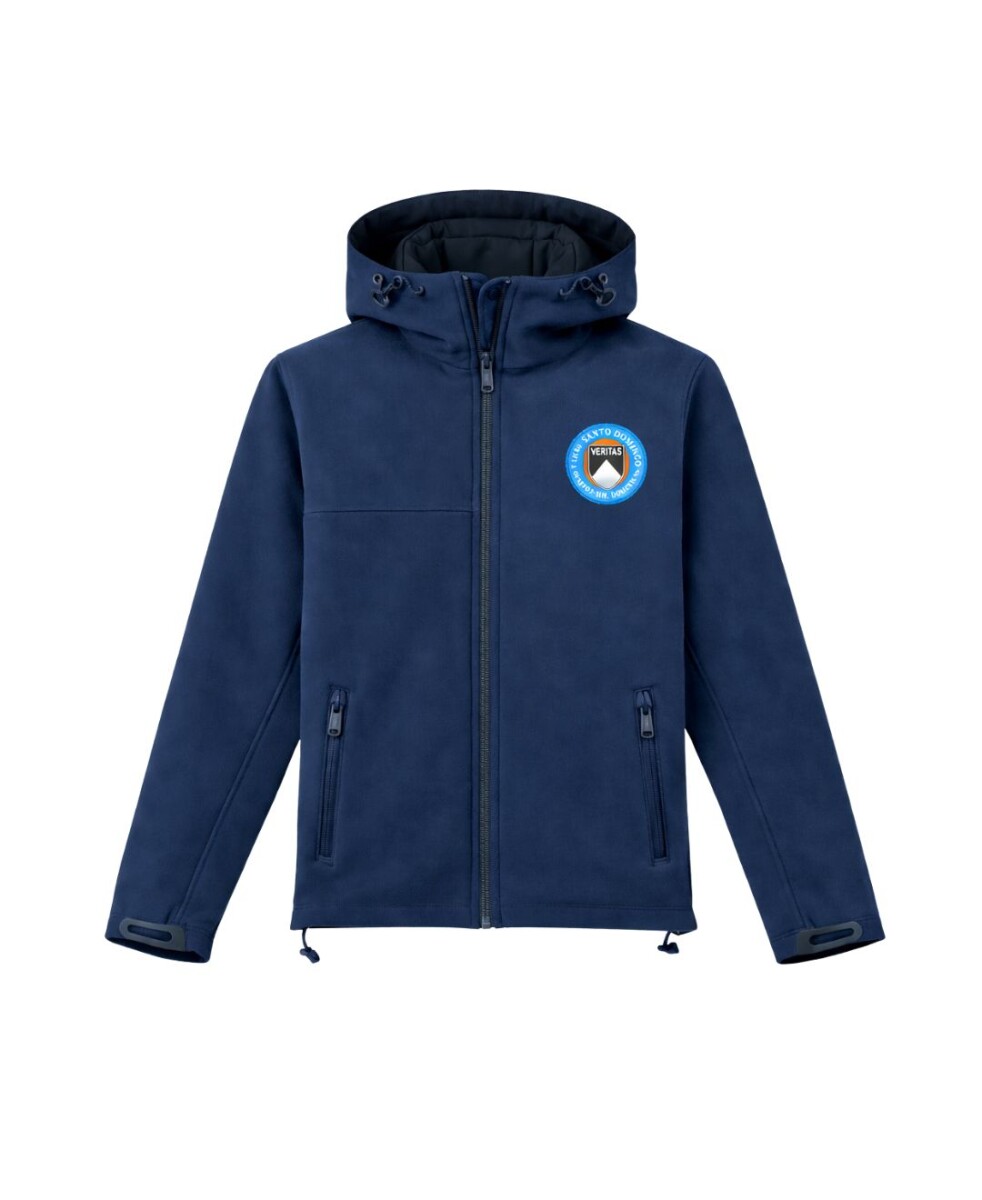 Campera Light-shell c/capucha - Navy 