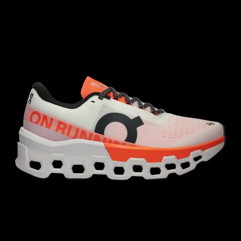 RUNNING Cloudmonster 2 White | Flame 0