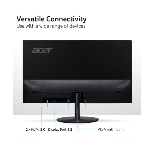 Monitor Acer Sa322qk 32" 4k Wqhd Zeroframe MONITOR ACER 32 ESSENTIAL SA322QK 60HZ