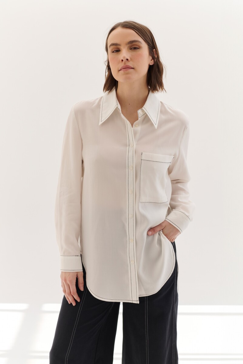 CAMISA ALLEGRA - BLANCO 